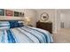 Cozy bedroom features stylish decor, comfortable bedding, and a well-organized dresser at 338 Elgin Dr, Lawrenceville, GA 30045