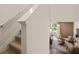 Upstairs view overlooking the living room with cozy furniture and stylish decor at 338 Elgin Dr, Lawrenceville, GA 30045