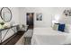 Bedroom with ensuite bathroom and city view at 1080 Peachtree Ne St # 1309, Atlanta, GA 30309