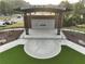 Aerial view of amphitheater surrounded by green space at 1956 Deco Dr, Kennesaw, GA 30144