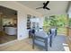 Relaxing deck with seating area and view of backyard at 1996 Deco Dr, Kennesaw, GA 30144