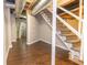 View of basement living area with painted ceilings at 1417 Iris Lake Rd, Mcdonough, GA 30252