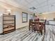 Basement dining area with table and chairs, perfect for small gatherings at 1012 Jubilee Way, Powder Springs, GA 30127