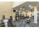 Bright fitness center with weight machines, free weights, and mirrored walls for full body workout at 1850 Cotillion Dr # 3123, Dunwoody, GA 30338