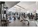 Bright gym with weight machines and treadmills with city views at 3325 Piedmont Ne Rd # 1801, Atlanta, GA 30305