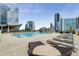 Rooftop pool and sundeck with city views at 3325 Piedmont Ne Rd # 1801, Atlanta, GA 30305
