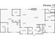 First-floor plan featuring kitchen, Gathering room, dining room, two bedrooms, and a laundry room at 2010 Stonehedge Rd, Roswell, GA 30075