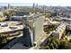 Aerial view of high-rise building and city skyline at 788 W Marietta Nw St # 1707, Atlanta, GA 30318