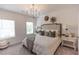 Inviting bedroom featuring neutral tones, comfortable bedding, and ample natural light from the window at 630 Skytop Dr # 157, Cumming, GA 30040