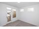 Bedroom with a door to a wood deck at 362 Olmstead Way # 23, Alpharetta, GA 30002