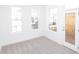 Bedroom with a door to a wood deck at 362 Olmstead Way # 23, Alpharetta, GA 30002