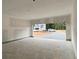Unfinished two-car garage with open view at 4555 Sweetlake Ct, Mableton, GA 30126