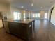 Modern kitchen with granite island and stainless steel appliances at 4555 Sweetlake Ct, Mableton, GA 30126