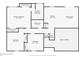 Second floor plan showing primary bedroom, bathroom, and closets at 2920 Cushing Ct, Jonesboro, GA 30236