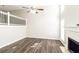 Spacious living room with hardwood floors, fireplace, and high ceiling at 2920 Cushing Ct, Jonesboro, GA 30236