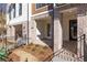 Charming brick front porch offering a warm welcome to this beautiful home at 352 Olmstead Way # 28, Alpharetta, GA 30022