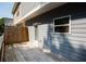 Back deck of home with grey siding at 2539 Hedgeway Cir, Kennesaw, GA 30144