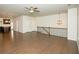 Spacious open-concept living area featuring hardwood floors, and seamless flow into the kitchen at 2539 Hedgeway Cir, Kennesaw, GA 30144