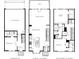 Detailed floor plan showcasing the layout of this home, including garage, kitchen, and bedrooms at 629 Silva St # 128, Cumming, GA 30040