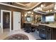 Elegant bathroom with double vanity, soaking tub, and separate shower at 2269 E Cherokee Dr, Woodstock, GA 30188