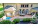 Elevated hot tub on deck with backyard view at 2269 E Cherokee Dr, Woodstock, GA 30188