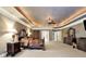 Spacious main bedroom with a large bed, plenty of closet space, and a luxurious feel at 2269 E Cherokee Dr, Woodstock, GA 30188