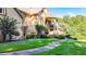 Stone walkway leading to the house, nestled in woods at 2269 E Cherokee Dr, Woodstock, GA 30188