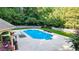 Spacious pool with plenty of lounge space at 2269 E Cherokee Dr, Woodstock, GA 30188