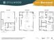 3-level floor plan includes garage, bedrooms, kitchen, dining, and living areas at 3315 Stillwood Ln, Atlanta, GA 30354