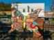 Colorful butterfly art in the town, depicting local landmarks at 3315 Stillwood Ln, Atlanta, GA 30354