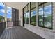 Balcony features views with painted brick at 8200 Main S St # 1208, Woodstock, GA 30188