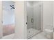 Modern bathroom design includes a glass-enclosed shower and stylish fixtures at 8200 Main S St # 1208, Woodstock, GA 30188