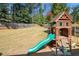Large backyard with playset and grassy area at 2535 Grayton Loop, Villa Rica, GA 30180