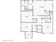 Second floor plan with primary bedroom and multiple closets at 2535 Grayton Loop, Villa Rica, GA 30180