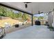 Spacious covered patio with ceiling fans, adjacent to backyard at 2535 Grayton Loop, Villa Rica, GA 30180