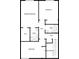 Second level floor plan featuring bedrooms, walk-in closet, and bathrooms at 3805 Stonewall Se Ter # 3805, Atlanta, GA 30339