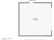 Layout of a detached garage, measuring 23'2