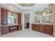 Bathroom with double vanity and walk-in closet at 3133 Saint Ives Country Club Pkwy, Johns Creek, GA 30097