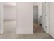View of bedroom and connecting bathroom at 4107 Spencer Trl, Stonecrest, GA 30038