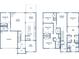 Two-story home floor plan with 5 bedrooms and 3 baths at 4107 Spencer Trl, Stonecrest, GA 30038