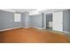 Spacious basement with painted walls and access to a bathroom at 1159 Fair Sw St, Atlanta, GA 30314