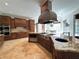 Kitchen island with granite countertops and stainless steel appliances at 2867 Darlington Run, Duluth, GA 30097