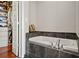 A relaxing soaking tub is set next to the walk-in closet in this home's spacious bathroom at 1080 Peachtree Ne St # 2512, Atlanta, GA 30309