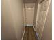 This hallway features vinyl floors and neutral paint at 500 Mica Trce, South Fulton, GA 30349