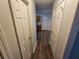Hallway view showcases flooring and leads to the kitchen at 500 Mica Trce, South Fulton, GA 30349