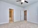 Comfortable bedroom featuring plush carpeting and access to a bathroom and closet, perfect for a private retreat at 3405 Ripple Loop # 127, South Fulton, GA 30349