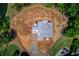 A new construction home sits on a large lot backing onto a wooded area with space to customize your outdoor oasis at 2675 Drayton Hall Dr, Buford, GA 30519
