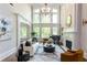 Spacious living room boasts many windows, high ceilings, and lots of natural light at 2761 Major Ridge Trl, Duluth, GA 30097