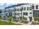 Contemporary townhouse exteriors with brick accents, offering a blend of style and modern living at 550 Whitlox Nw Rd, Atlanta, GA 30318