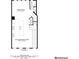 Floor plan showcasing the layout of the second floor, including living, kitchen, dining room, and pantry at 550 Whitlox Nw Rd, Atlanta, GA 30318